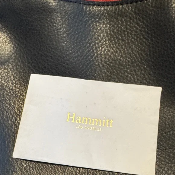 Hammitt VIP Med Black and Gold  Cross Body Bag - Picture 8 of 11